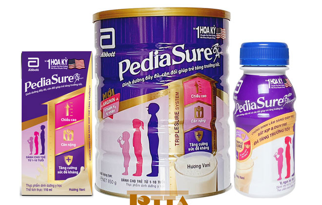 Sữa Pediasure BA giúp tăng chiều cao cho tuổi dậy thì toàn diện
